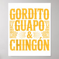 Mollige knappe en stoere Mexicaanse papa cadeau ma