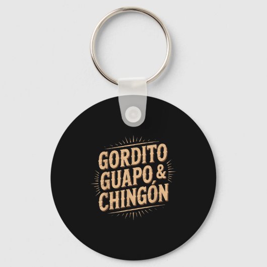 Mollige mooie chingon sleutelhanger (Voorkant)