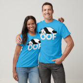 mollige panda van internet video gaming gamer t-shirt (Unisex)