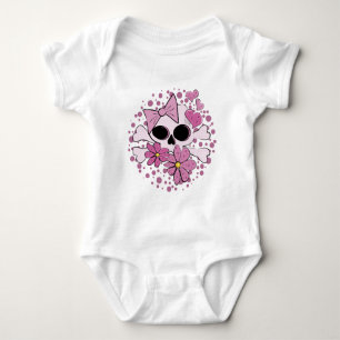 Mollige Punk Schedel Romper