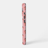 Mollige Rode Panda iPhone 16 Hoesje (Linkerkant)