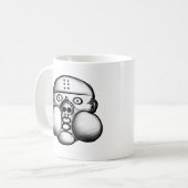 Mollige vent koffiemok (Voorkant links)