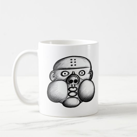 Mollige vent koffiemok (Links)