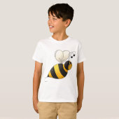 Mollige Vleugelige Hommel T-shirt (Voorkant volledig)