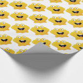 Mollusk mozaïek cartoon cadeaupapier (Hoek)