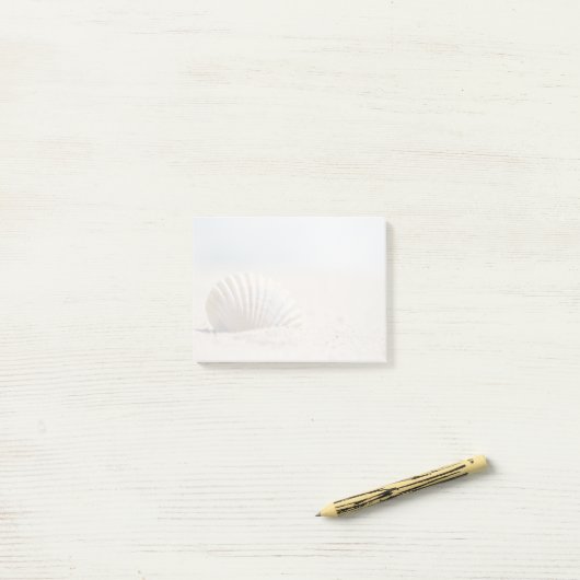 Mollusk Seashell Post-it® Notes (Op bureau)