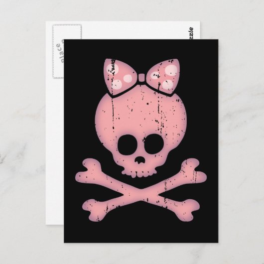 Molly Bow Dot Briefkaart (Voorkant / Achterkant)