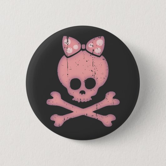 Molly Bow Dot Ronde Button 5,7 Cm (Voorkant)