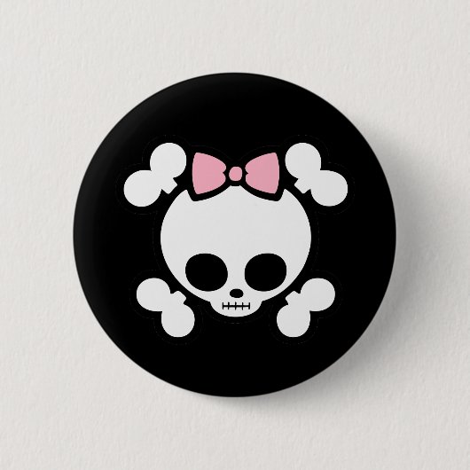 Molly Bow Ronde Button 5,7 Cm (Voorkant)