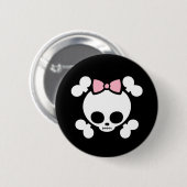 Molly Bow Ronde Button 5,7 Cm (Voorkant /achterkant)