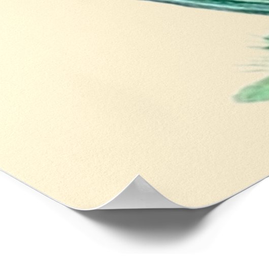 Molly Brett Natuur Muis Crocus Bee Poster (Hoek)