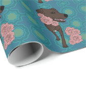 Molly de hond cadeaupapier (Rol Hoek)