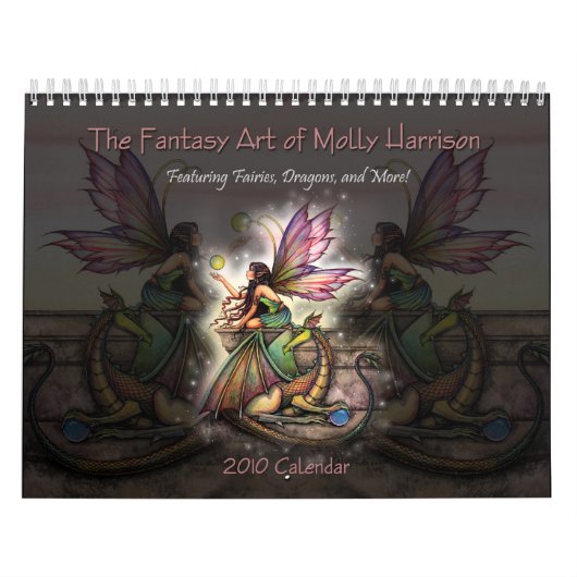 Molly Harrison 2010 Fantasy Kunstkalender Kalender (Hoes)