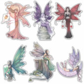 Molly Harrison Fairy Stickers Fantasy Art Fairies (Voorkant)