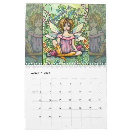 Molly Harrison Fantasy Art 2020 Muurkalender Kalender (Mar 2026)