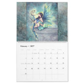 Molly Harrison Feeënkalender Fantasie Kunst Kalender (Feb 2027)