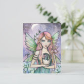 " molly harrison illustraties " briefkaart (Staand voorkant)