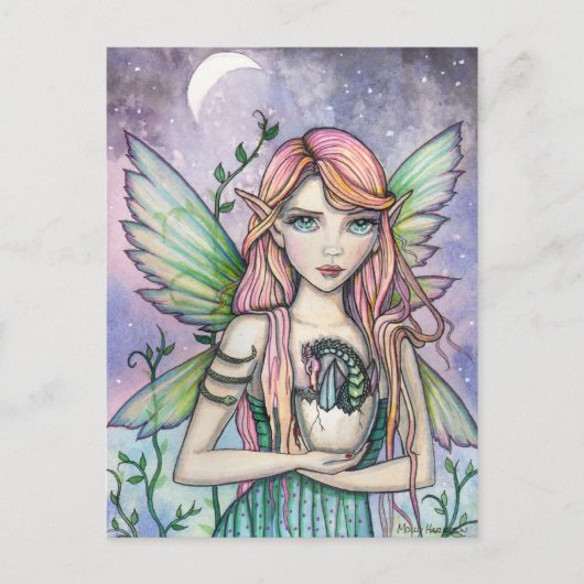 " molly harrison illustraties " briefkaart (Voorkant)