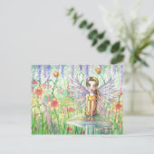 "molly harrison illustraties" briefkaart (Staand voorkant)