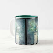 " molly harrison illustraties " tweekleurige koffiemok (Voorkant links)