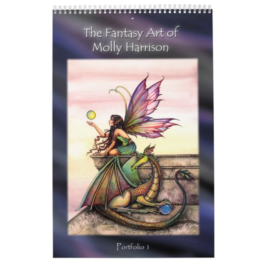 Molly Harrison Sprookjesachtig Kunst PortfoliBoek Kalender (Hoes)