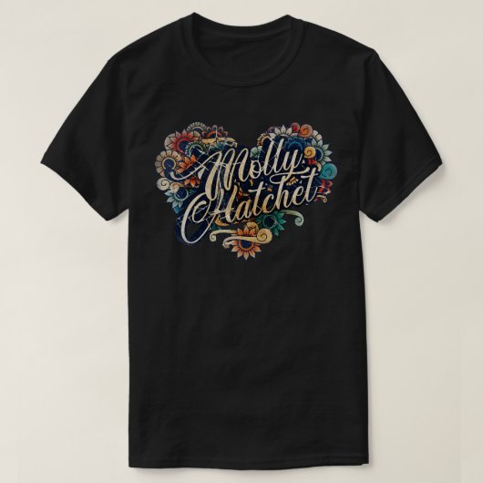 Molly Hatchet VIGNETTE  KLEUR T-shirt (Design voorkant)