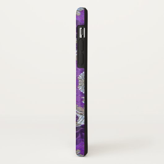 Molly Kourte Damask Monogram Case-Mate iPhone Case (Achterkant/links)