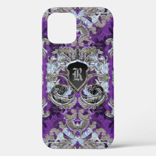 Molly Kourte Damask Monogram Case-Mate iPhone Case