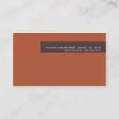 Molly Kristine Visitekaartjes (Achterkant)