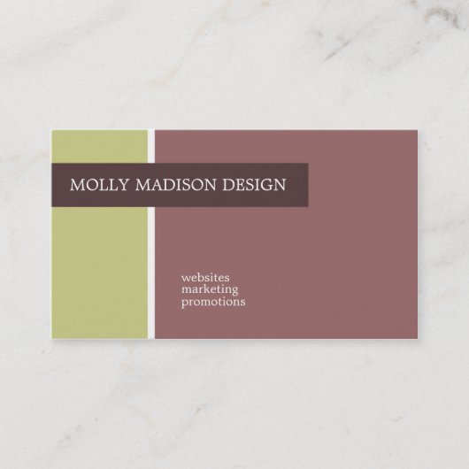 Molly Madison Visitekaartjes (Voorkant)