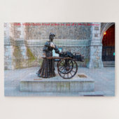 Molly Malone Dublin Ierland. Jigzaag Puzzle Legpuzzel (Horizontaal)