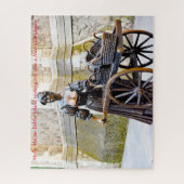 Molly Malone Dublin Ierland. Legpuzzel (Verticaal)