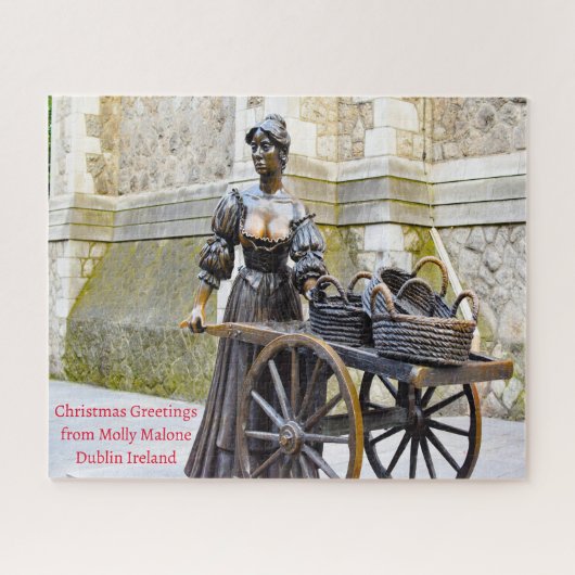 Molly Malone Dublin Ierland. Legpuzzel (Horizontaal)