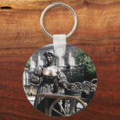 Molly Malone en Wheelbarrow Ireland-toets Sleutelhanger (Voorkant)