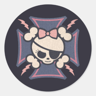 Molly Maltese Ronde Sticker
