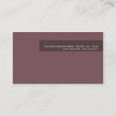 Molly Marie Visitekaartjes (Achterkant)