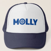 Molly Petrol Head Trucker Pet (Voorkant)