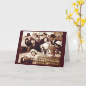 Molly Picon Vintage felicitatiewenskaart Kaart (Gele Bloem)