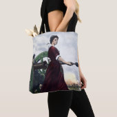 Molly Pitcher - Revolutionair oorlogspatriot Tote Bag (Dichtbij)