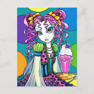 "Molly" Rainbow Ice Cream Fairy Briefkaart
