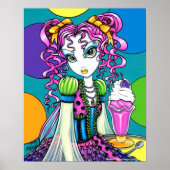 "Molly" Rainbow Ice Cream Fairy-Posters Poster (Voorkant)