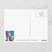 "Molly" Rainbow Soda Shop Couture Fairy Briefkaart (Achterkant)