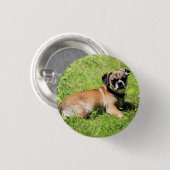 Molly Ronde Button 3,2 Cm (Voorkant /achterkant)