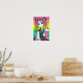 "Molly" Sherbet Ice Cream Rainbow Fairy Poster (Keuken)