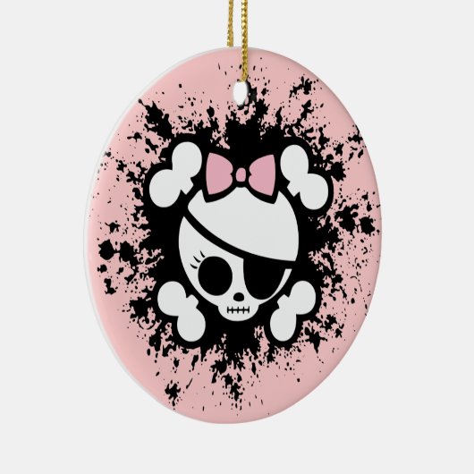 Molly Splat Keramisch Ornament (Rechts)