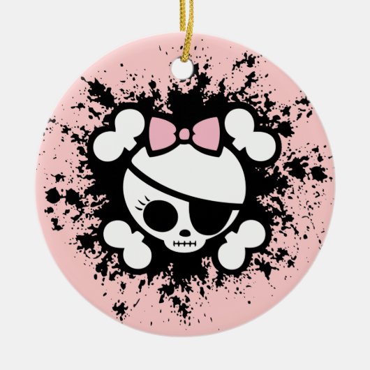 Molly Splat Keramisch Ornament (Voorkant)