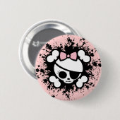 Molly Splat Ronde Button 5,7 Cm (Voorkant /achterkant)