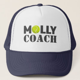 Molly Tennis Coach Trucker Hat Pet