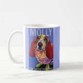 Molly the Basset Therapy Dog Mok by Ron Burns (Links)