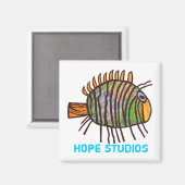 Molly vismagneet magneet (Voorkant / Achterkant)